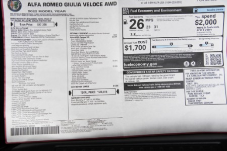 Used 2022 Alfa Romeo Giulia Veloce | Chicago, IL