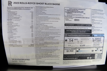 New 2023 Rolls-Royce Black Badge Ghost  | Chicago, IL