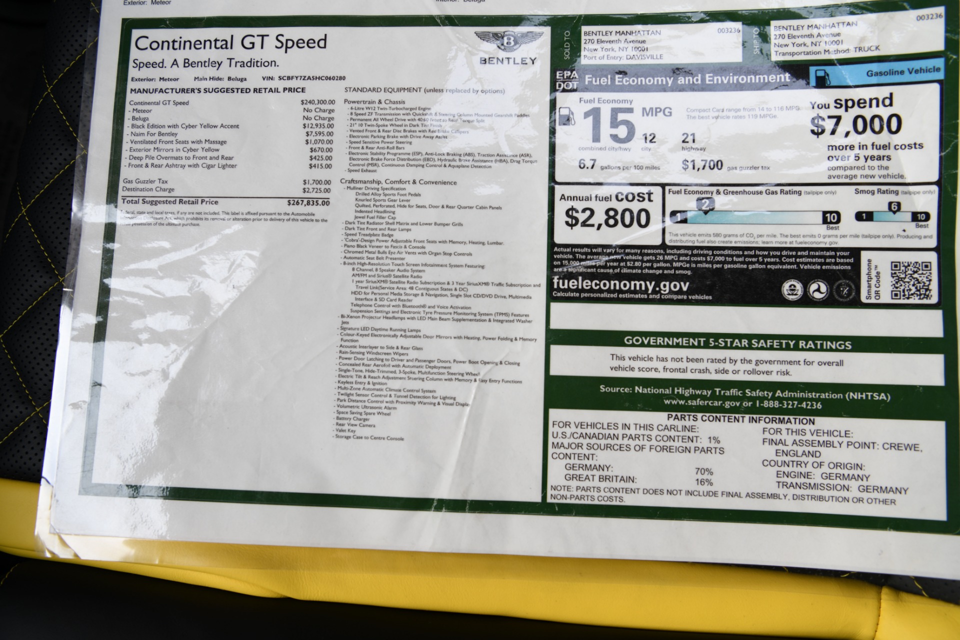 Used 2017 Bentley Continental GT GT Speed | St. Petersburg, FL