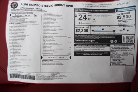 New 2023 Alfa Romeo Stelvio Sprint | Chicago, IL