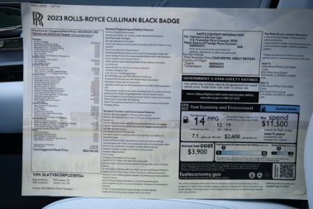 New 2023 Rolls-Royce Black Badge Cullinan  | Chicago, IL
