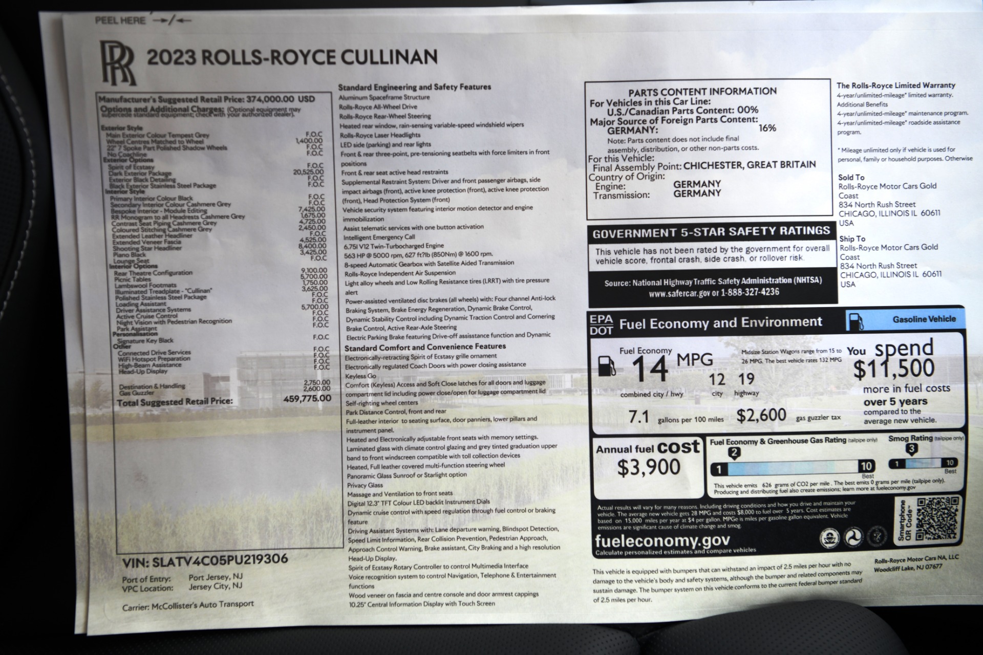New 2023 Rolls-Royce Cullinan | St. Petersburg, FL