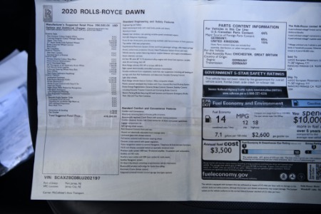 Used 2020 Rolls-Royce Dawn  | Chicago, IL