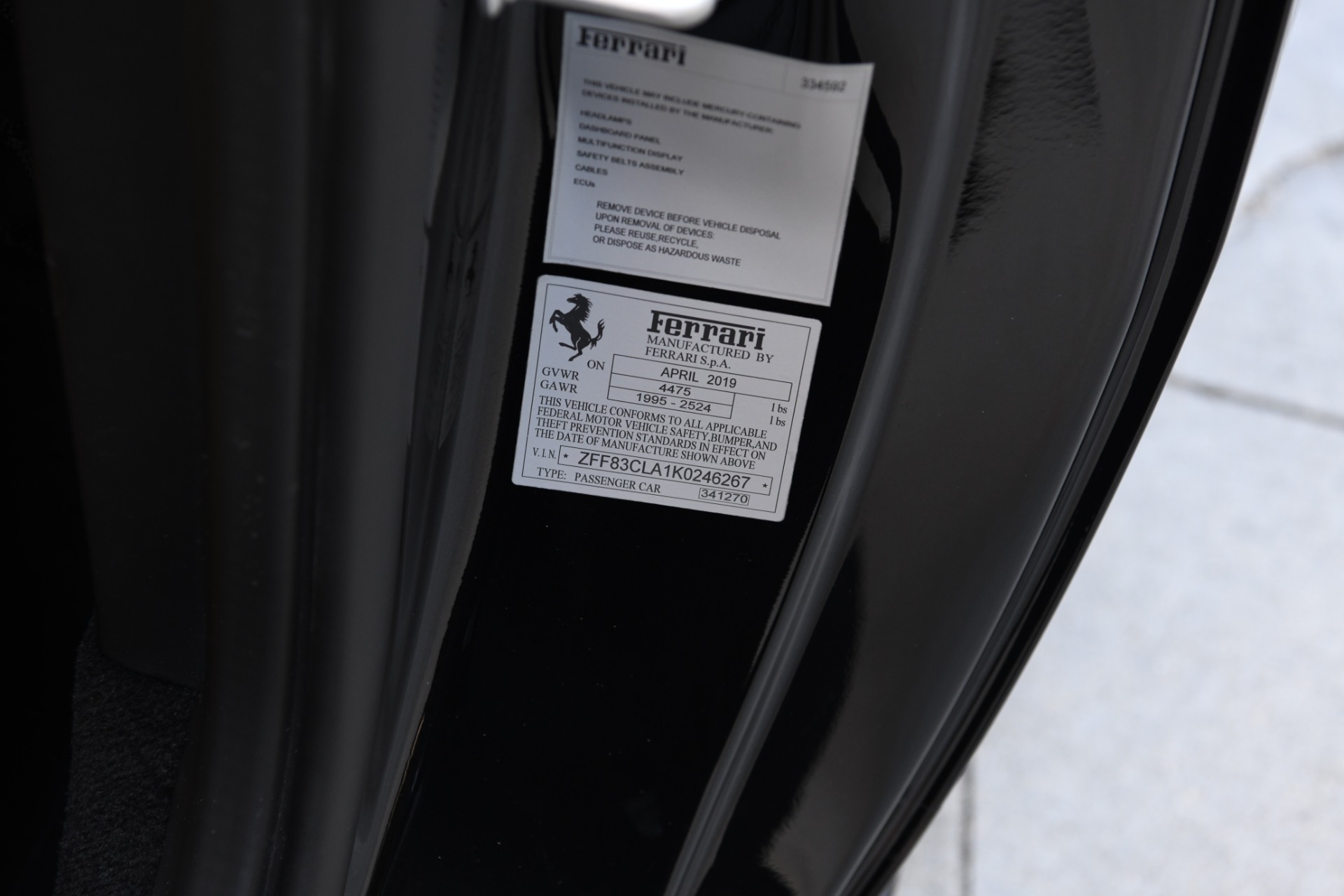 Used 2019 Ferrari 812 Superfast | St. Petersburg, FL