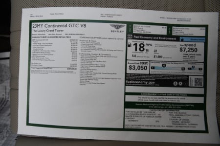 New 2023 Bentley Continental GTC Convertible GTC V8 | Chicago, IL