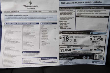 New 2023 Maserati Lavante Modena Serie Limtata | Chicago, IL