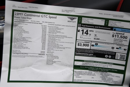 New 2023 Bentley Continental GTC Convertible GTC Speed | Chicago, IL