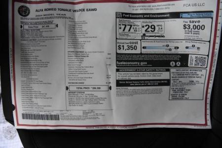New 2024 Alfa Romeo Tonale Veloce | Chicago, IL