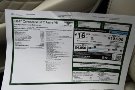 New 2024 Bentley Continental GTC Convertible GTC Azure V8 | Chicago, IL
