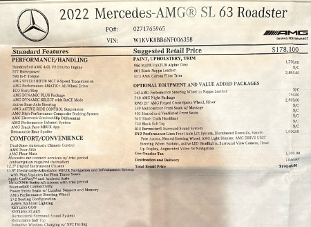 Used 2022 Mercedes-Benz SL-Class AMG SL 63 | Chicago, IL