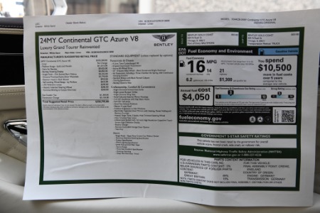 Used 2024 Bentley Continental GTC Convertible GTC Azure V8 | Chicago, IL