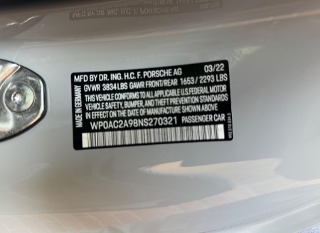 Used 2022 Porsche 911 GT3 TOURING MANUAL | Chicago, IL
