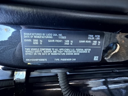 Used 2023 Lucid Air Grand Touring Performance | Chicago, IL