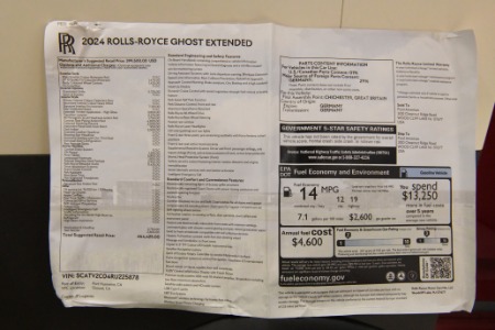 Used 2024 Rolls-Royce Ghost EWB | Chicago, IL