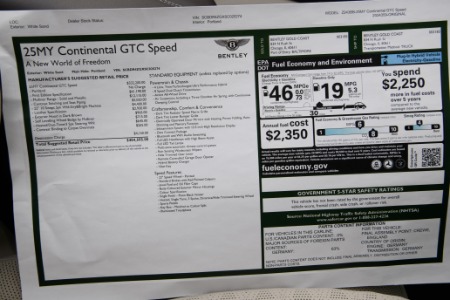 New 2025 Bentley Continental GTC Convertible GTC Speed | Chicago, IL