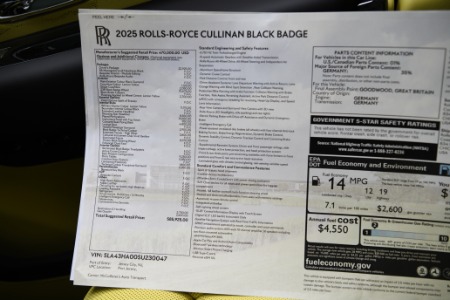Used 2025 Rolls-Royce Black Badge Cullinan  | Chicago, IL