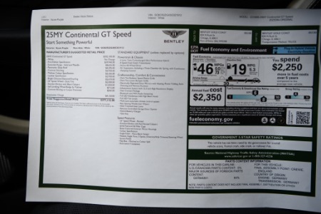 New 2025 Bentley Continental GT GT Speed | Chicago, IL