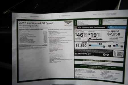 New 2025 Bentley Continental GT GT Speed | Chicago, IL
