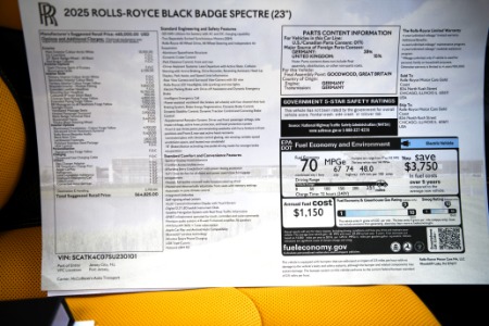 New 2025 Rolls-Royce Black Badge Spectre  | Chicago, IL