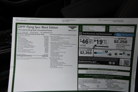 New 2025 Bentley Flying Spur Black Edition | Chicago, IL