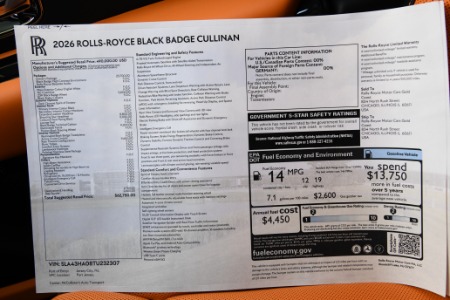 New 2026 Rolls-Royce Black Badge Cullinan  | Chicago, IL