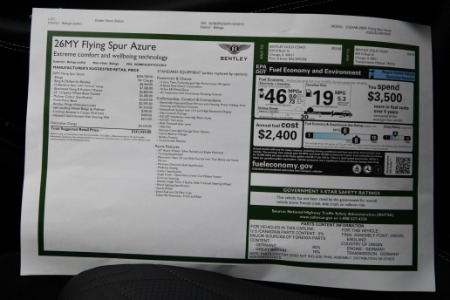 New 2026 Bentley Flying Spur Azure | Chicago, IL