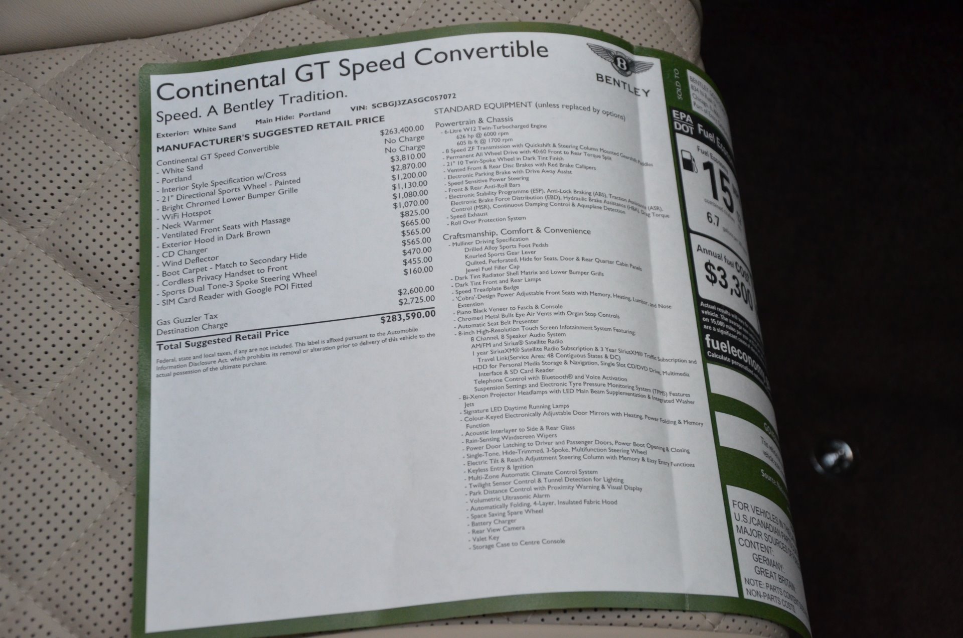 New 2016 Bentley Continental GTC Convertible GTC Speed | St. Petersburg, FL