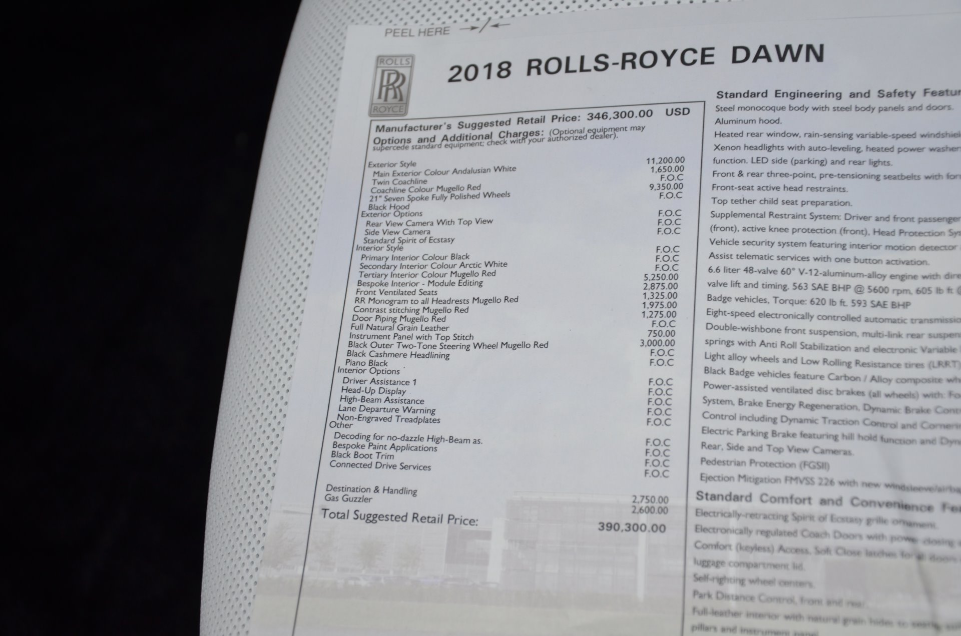 Used 2018 Rolls-Royce Dawn | St. Petersburg, FL