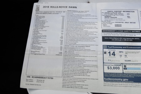 Used 2018 Rolls-Royce Dawn Music EDITION | Chicago, IL