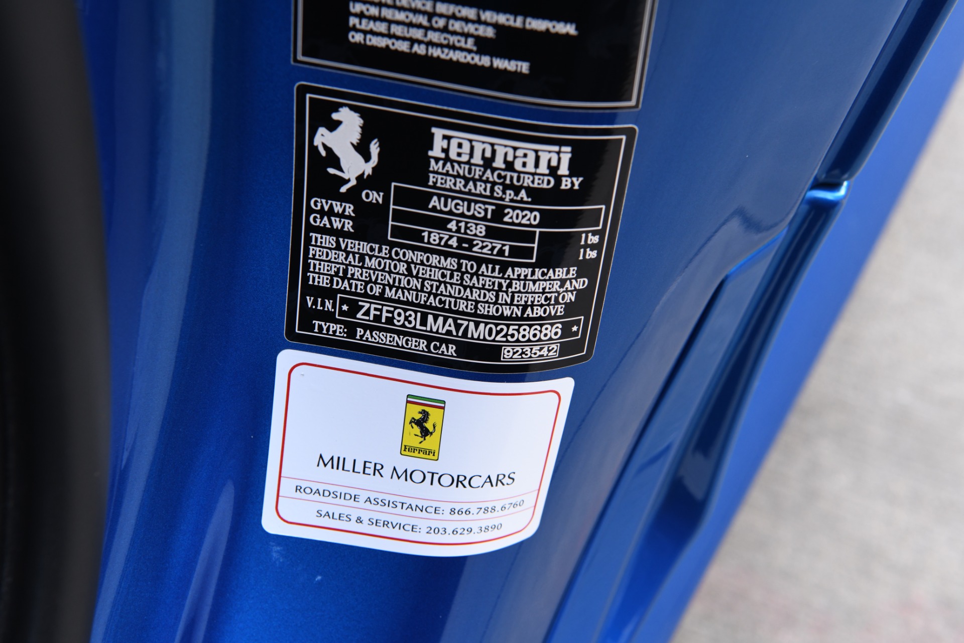 Used 2021 Ferrari F8 Spider | St. Petersburg, FL