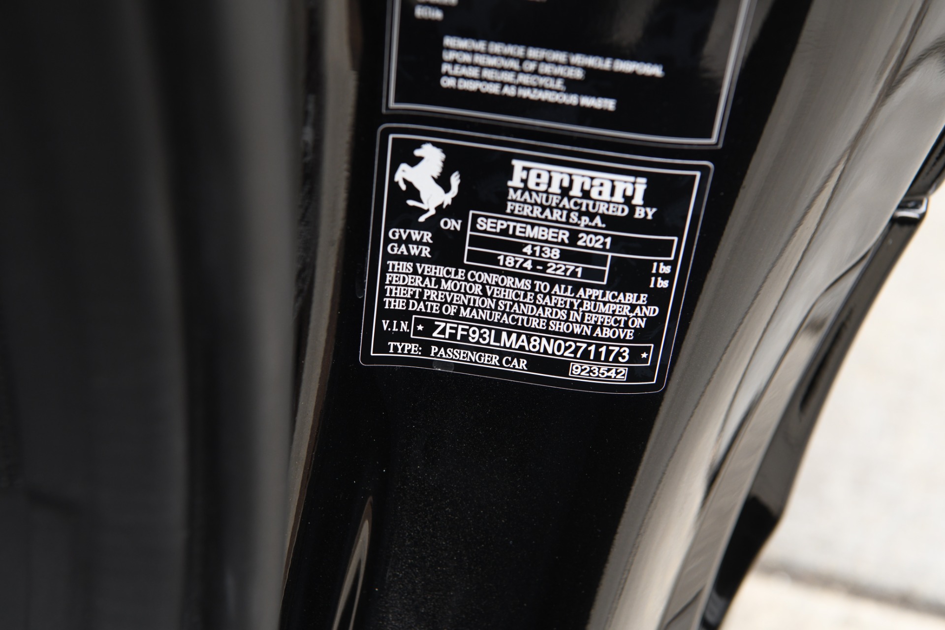 Used 2022 Ferrari F8 Spider | St. Petersburg, FL