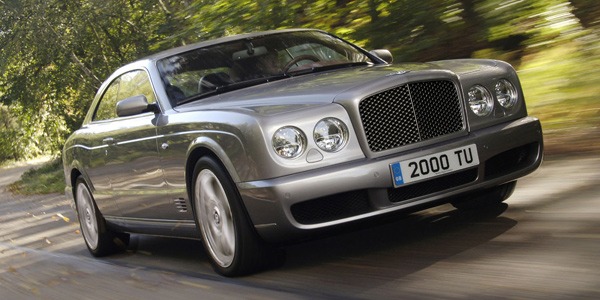 Bentley Brooklands oval tailpipe with riffing detail